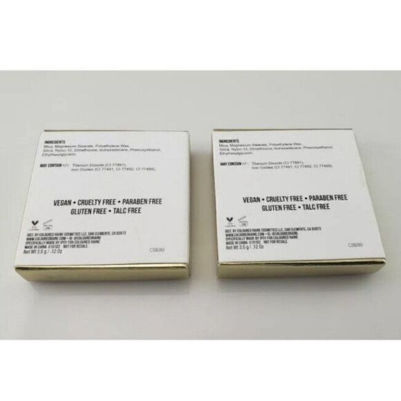 2x Coloured Raine Focal Point Glowlighter Pressed Highlighter YOUR TREAT 0.12 oz - Picture 5 of 5